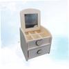 Amosfun Nature Wooden Boys and Girls Dressing Table Simple Assembly Safe Comfortable for Play view 2