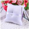 Amosfun Elegant Wedding Ring Pillow Bridal Shower Accessory Pillow Crystal Lace view 2