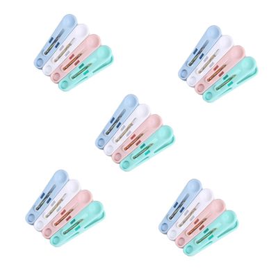 Amosfun 100pcs Practical Clothespin for Home Versatile Windproof Clip Quilt Clips Clothing Pegs Bulk Pack