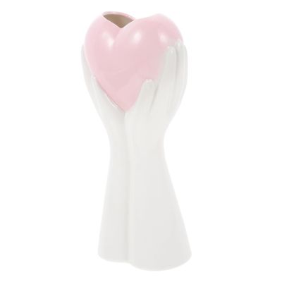 Zerodeko Modern Floral Vase Ceramic Water Vase Contemporary Decor for Home Decorative Plant Pot