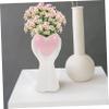 Zerodeko Modern Floral Vase Ceramic Water Vase Contemporary Decor for Home Decorative Plant Pot view 2