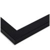 ArtToFrames 20x30 CM / 7.87x11.81 INCH Black Picture Frame, This 1.25 Inch Custom MDF Poster Frame is Black - Comes with Regular Glass and Corrugated Backing view 3