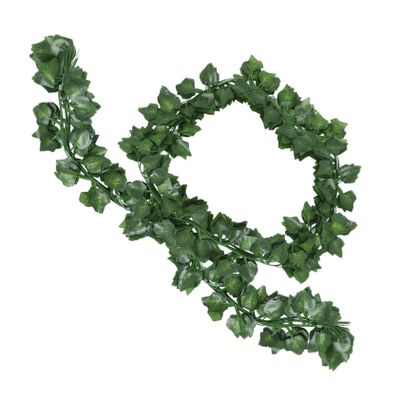 Amosfun 12Pcs Artificial Vine Hanging Vine Simulated Green Rattan Decor for Home Wedding and Garden Realistic Faux Greenery for Indoor Outdoor Decoration