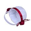Amosfun Portable Wedding Basket Flower Girls Basket for Wedding Decoration Centerpiece view 2
