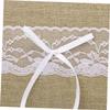 PRETYZOOM Jute Lace Guestbook Pen Stand Bridal Shower Decor Wedding Reception Accessory view 3