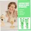 Amosfun Mini Handheld Frog Fan Portable Personal Fan for Summer Easy Operation view 2