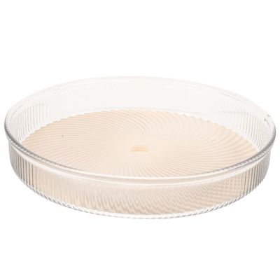 Angoily 360degree Rotating Spice Jar Organizer Tray Transparent Condiment Holder for Kitchen Bathroom Vanity Multifunctional Storage for Spices and Snacks