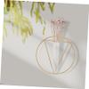 PRETYZOOM Glass Flower Vase Wall-Mounted Decorative Vase Home Decoration Adorn Your Space view 4