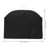 Ciieeo Hanging Clothes Storage Bag with Zipper Hidden Pocket Safe Garment Organizer for Wardrobe Space Saving Hanging Clothing Storage Pouch for Valuables and Cosmetics 12.6X0.79X17.5 Inches view 3
