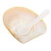PRETYZOOM 1set Caviar Dishes Natural Craft for Home Decor Aquarium Shell Decor and Fish Tank Landscaping Prop Unique Decorative Tableware for Sauces and Appetizers view 1