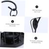 Amosfun 1pc Chic Hanging Black Birdcage Candle Holder Decorative Tree Leaf Design for Home Bedroom and Festival Centerpiece Stylish Tabletop Candle Stand view 2