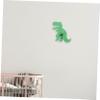 Holibanna Household Green Dinosaur Clock Silent Large Numbers Boys and Girls-Friendly Room Decor Easy Install view 3