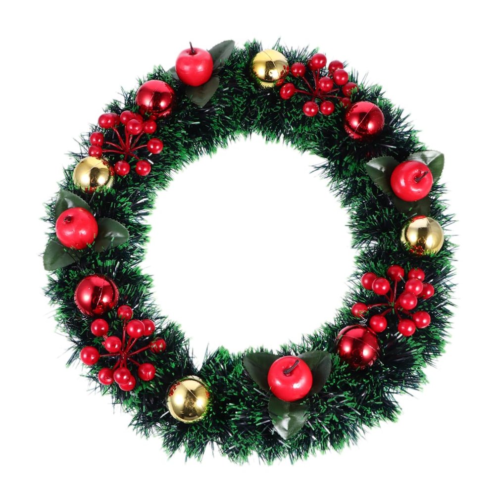 ORFOFE 1pc Elegant Christmas Wreath Pine Cones Ornaments Festive Garland for Door Wall Tree Holiday Accessory for Joyful Celebrations