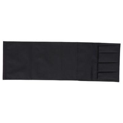 Sofa Armrest Storage Organizer Pouch with Multi Pocket Oxford Cloth Black