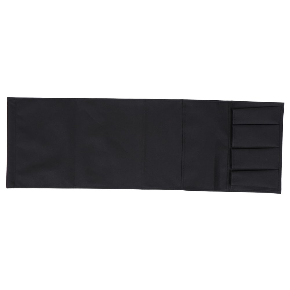 Sofa Armrest Storage Organizer Pouch with Multi Pocket Oxford Cloth Black