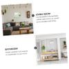 jojofuny Modern Aluminum Pull Handle Simple -Mounted Wardrobe Door Handle for Cabinets and Finish for Home Storage view 2