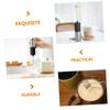 CIYODO Convenient Hand Frother Electric Milk Frother Abs Stainless Steel Milk Accessory for Coffee view 2