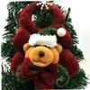 Holibanna 4pcs Hanging Christmas Ornaments Deer Snowman Santa Bear Dolls Festive Tree and Window Decorations for Holiday Parties Carnival and Celebrations Random Style view 3