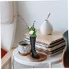 High Heels Vase White Flower Pots Black Home Accessories Outdoor Dry Flower Vase Flower Container White Pumps Girls Boots Dining Table Flower Arrangement Resin view 2