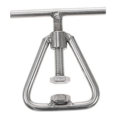 BESTOYARD 1pc Nut Opener Steel Home Tools Macadamia Chestnut Plier Manual Nut Peeling Machine Car Black Pecan Nut Walnut Fast Opener Walnut Clip Pecans Nutcracker Plastic, 10.4X7.5X2.4CM, Silver