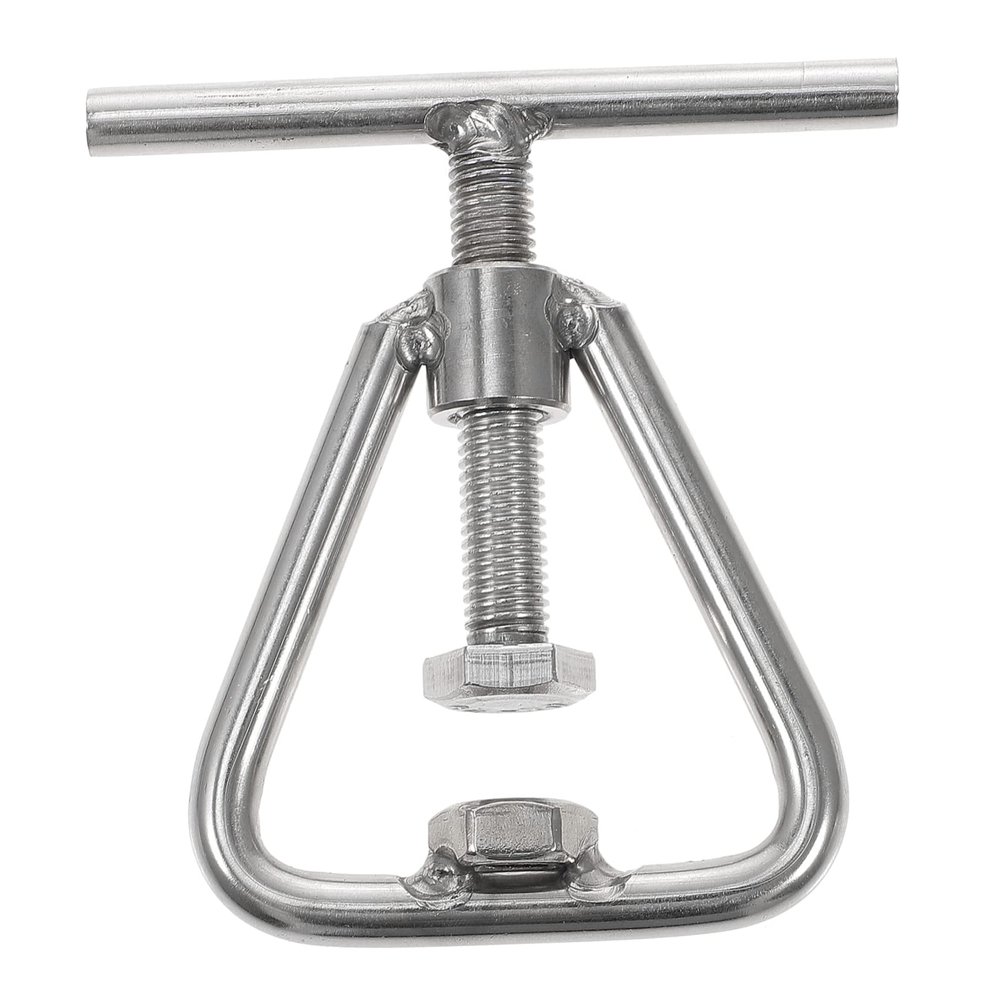 BESTOYARD 1pc Nut Opener Steel Home Tools Macadamia Chestnut Plier Manual Nut Peeling Machine Car Black Pecan Nut Walnut Fast Opener Walnut Clip Pecans Nutcracker Plastic, 10.4X7.5X2.4CM, Silver