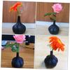 PRETYZOOM Garlic Vase for Flowers Modern Resin Plant Container Desktop Decorative Vase view 2