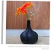 PRETYZOOM Garlic Vase for Flowers Modern Resin Plant Container Desktop Decorative Vase view 4