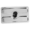 COLLBATH Toaster Slit Cover Stainless Steel Dust Cover for Toaster Bread Maker Machine Accessory view 1