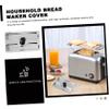 COLLBATH Toaster Slit Cover Stainless Steel Dust Cover for Toaster Bread Maker Machine Accessory view 4