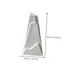 GRIRIW 1pc Decorative Ceramic Mountain Flower Storage Pot Realistic Rockery Design for Modern Living Room Adornment Multi-Purpose Planting Container Smooth Surface Finish view 3