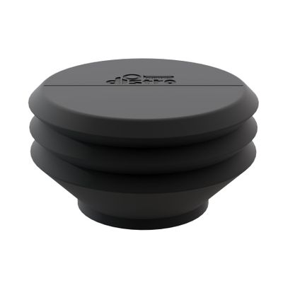 Silicone Retention Bellow Compatible with Niche Zero/Duo Coffee Grinder - Black