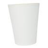 Amosfun Round Shape Household Trash Can Creative Waste Basket for Bathroom Kitchen and Living Room Material with Pressure Ring Design for Easy Use view 1