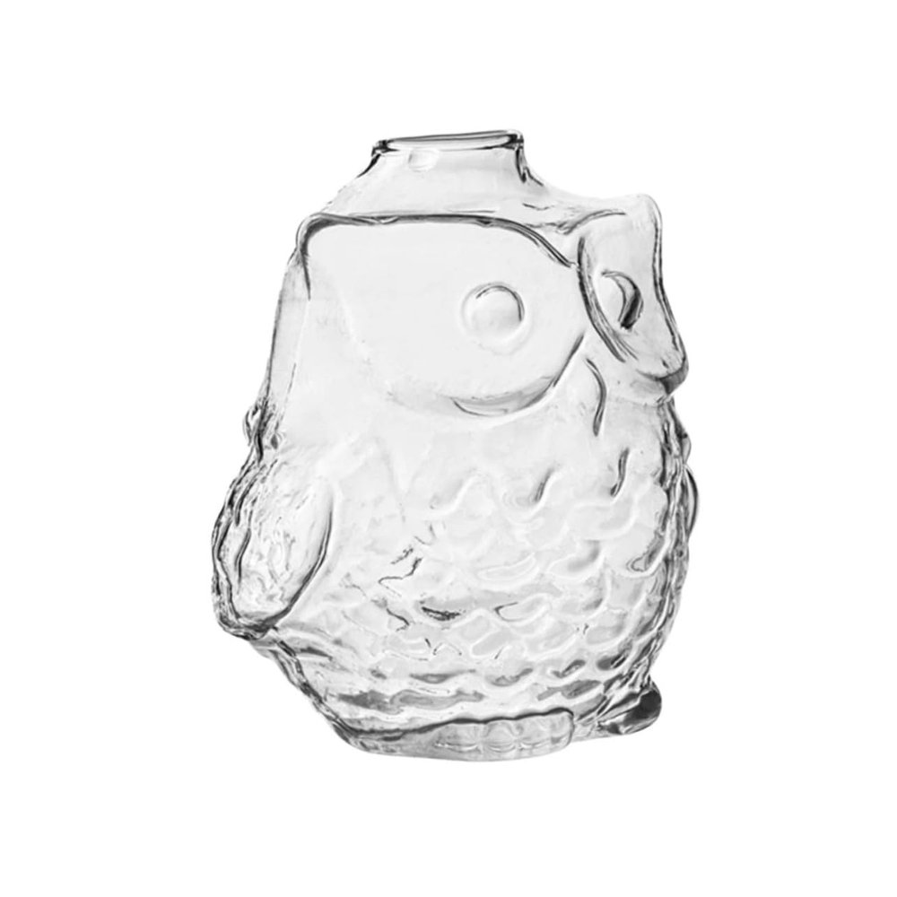 Amosfun European Style Crystal Glass Flower Vase for Hydroponic Arrangements Unique Desktop Decoration for Home Office and Living Room Elegant Bud Vase for All Flower Types