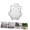 Amosfun European Style Crystal Glass Flower Vase for Hydroponic Arrangements Unique Desktop Decoration for Home Office and Living Room Elegant Bud Vase for All Flower Types view 4