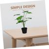 Amosfun Artificial Scindapsus Plant Realistic Faux Potted Greenery for for Home Office Garden Decoration Easy view 4