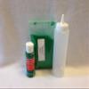 Fowl Flocker Flocking Kit 1oz Flock (Green) with 2 Ounce Color Matched Acrylic Paint/Adhesive and Applicator view 1