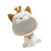 Amosfun 1pc Cat Shaped Storage Tray Creative Desktop Decor for Multifunctional White Cat Key Holder and Adornment for Accessory Organization view 1