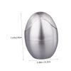 PRETYZOOM Stainless Steel Mini Trash Can Lid Desk Waste Bin for Home Office Swing Lid Design Easy to Clean for and Spaces view 4