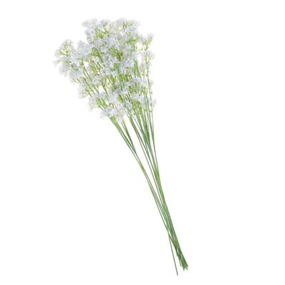 Holibanna High End Silk Artificial Babysbreath Flowers Fake Silk Bouquets for Wedding Photo Props