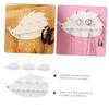 PRETYZOOM 4pcs Adorable Jewelry Organizer Wall Holder for Necklaces Earrings and No-drill Installation Hips Material Cute Decorative Storage for Home Decor view 4