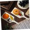 FUNOMOCYA 6pcs Diy Wooden Chopping Board with Handle Blank Decorative Cutting Board for Crafts Ergonomic Design for Charcuterie and Home Decor view 4