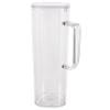 Acrylic Beverage Pitcher Large Water Pitcher with Spout for Fridge 1200ml Capacity view 1