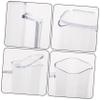 Acrylic Beverage Pitcher Large Water Pitcher with Spout for Fridge 1200ml Capacity view 4