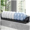 Zerodeko Adjustable Dish Drying Rack Storage Rack over Sink Dish Drainer Kitchen Counter Organizer Nonslip Design view 3