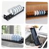 Zerodeko Adjustable Dish Drying Rack Storage Rack over Sink Dish Drainer Kitchen Counter Organizer Nonslip Design view 4