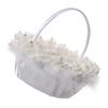 JOINPAYA Delicate Wedding Flower Basket for Flower Girls Elegant Handheld Basket Fine Workmanship for Petals Wedding Decor and view 1