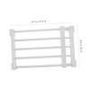 CHILDWEET Adjustable Non-Drilling Shelf Organizer Expandable Wear-Resistant Closet Divider for Efficient Storage for Wardrobes and Kitchen Shelves Wide view 2