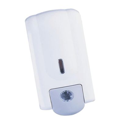 Zerodeko Wall-Mounted Soap Dispenser Refillable Liquid Holder for Home Hotel Versatile Shower Dispenser for Shampoo Conditioner Gel Easy Installation Space-Saving Design White
