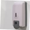 Zerodeko Wall-Mounted Soap Dispenser Refillable Liquid Holder for Home Hotel Versatile Shower Dispenser for Shampoo Conditioner Gel Easy Installation Space-Saving Design White view 2