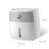 Holibanna Bathroom Tissue Dispenser Simple Double Layer Roll Paper Storage Box Tissue Holder Easy Install Adhesive for Smooth Surfaces view 2